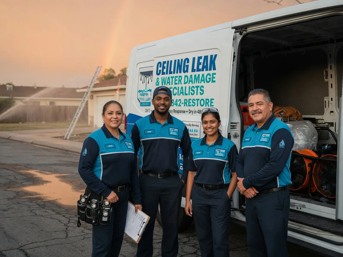 Ceiling Leak Cleanup company in Pownal, ME