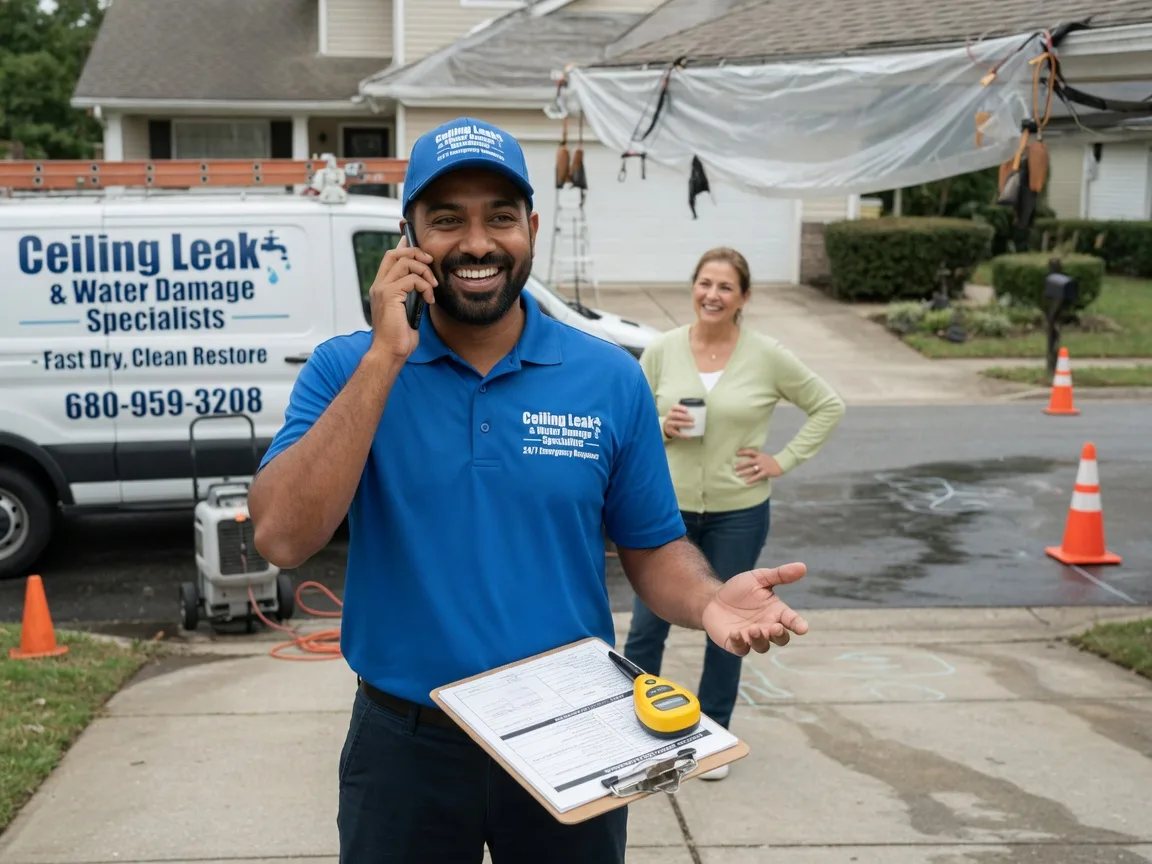 Ceiling Leak Cleanup Pownal, ME FAQs
